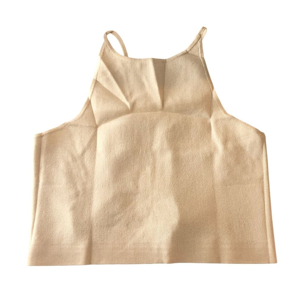 Neiwai x Savislook Knit Camisole Top Egret Beige M